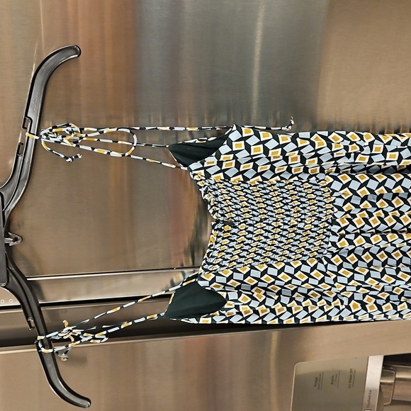 💕REFORMATION💕 Juliette Dress ~ Mosaic Multi-Color Geometric Print 4 NWOT - Picture 13 of 16